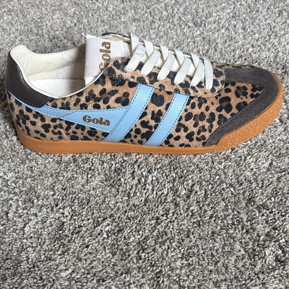 Gola x Anthropologie Elan Leopard Trainers